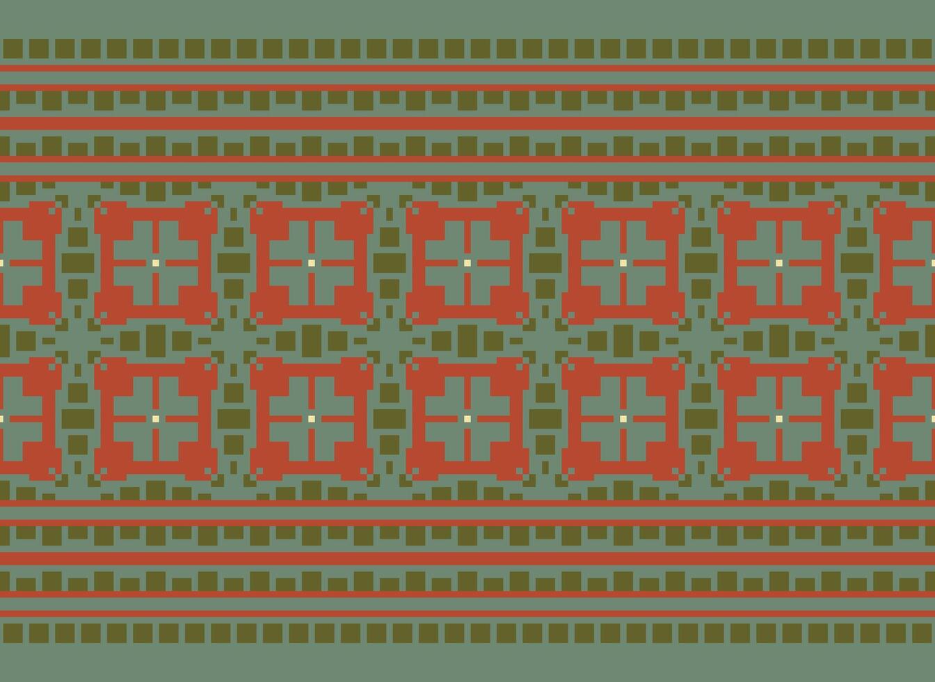 geométrico étnico padronizar. pixel padronizar. Projeto para roupas, tecido, fundo, papel de parede, invólucro, batik. malhas, bordado estilo. asteca geométrico arte enfeite imprimir. vetor ilustração.