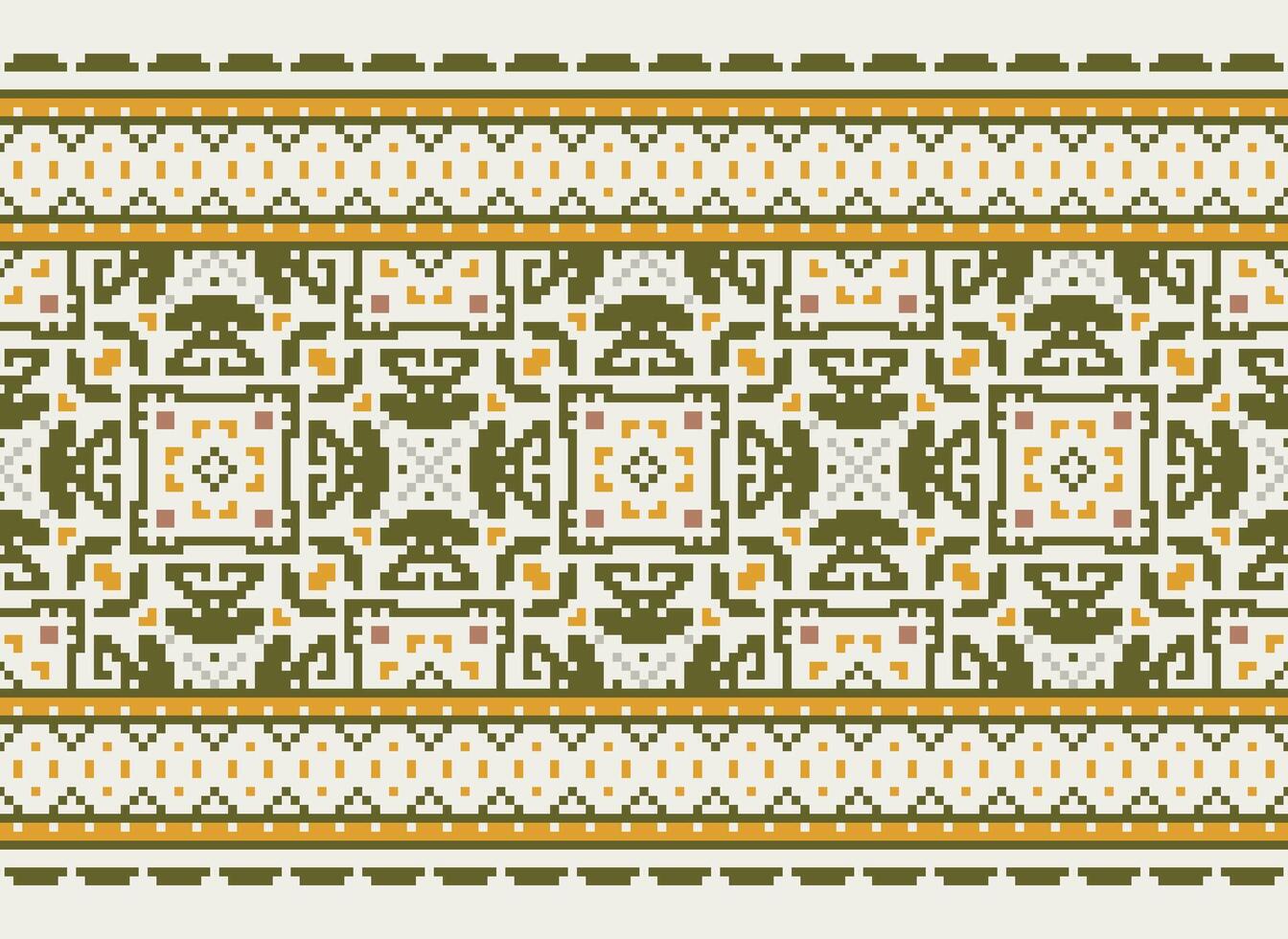 safras Cruz ponto tradicional étnico padronizar paisley flor ikat fundo abstrato asteca africano indonésio indiano desatado padronizar para tecido impressão pano vestir tapete cortinas e sarongue vetor