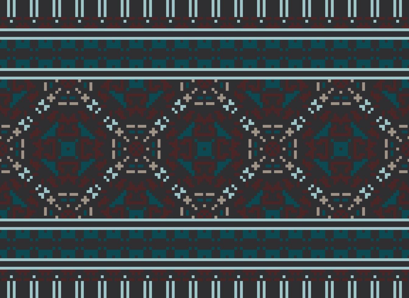 natureza safras Cruz ponto tradicional étnico padronizar paisley flor ikat fundo abstrato asteca africano indonésio indiano desatado padronizar para tecido impressão pano vestir tapete cortinas e sarongue vetor