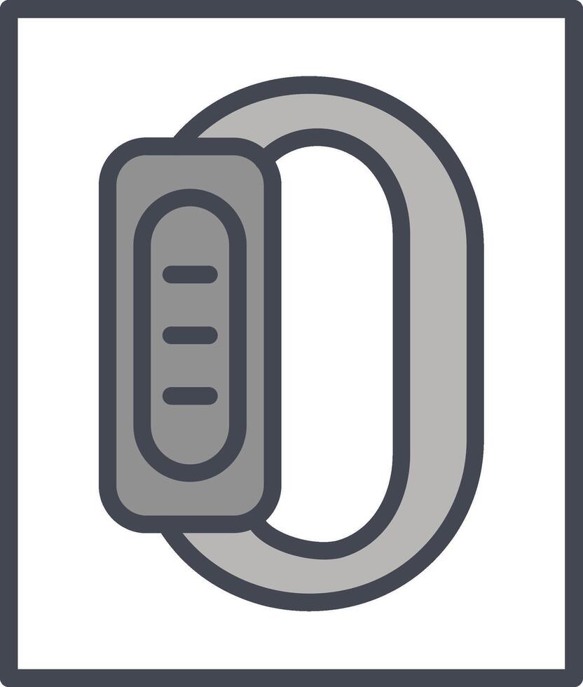 ícone de vetor de banda inteligente