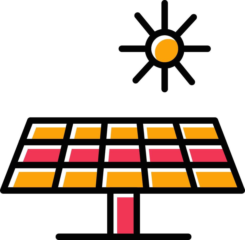 solar vetor ícone