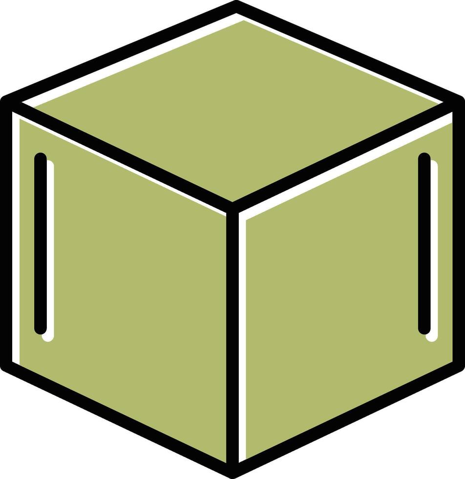 ícone de vetor de design cúbico