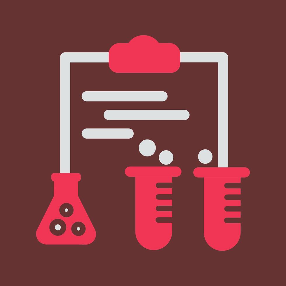 ícone de vetor de experimento