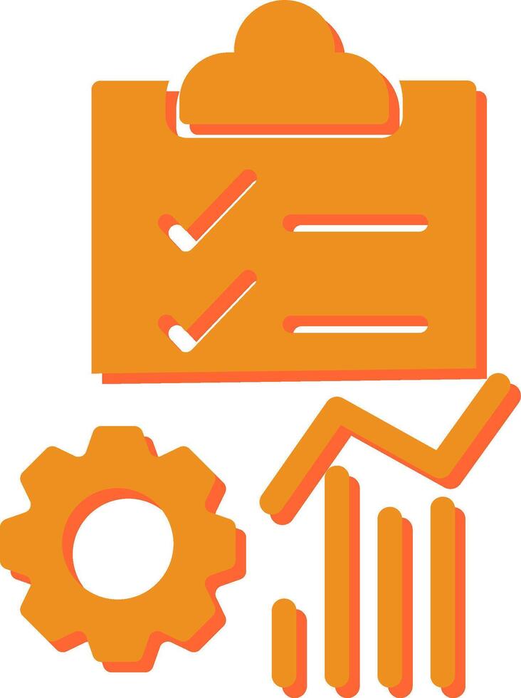 ícone de vetor de diagrama