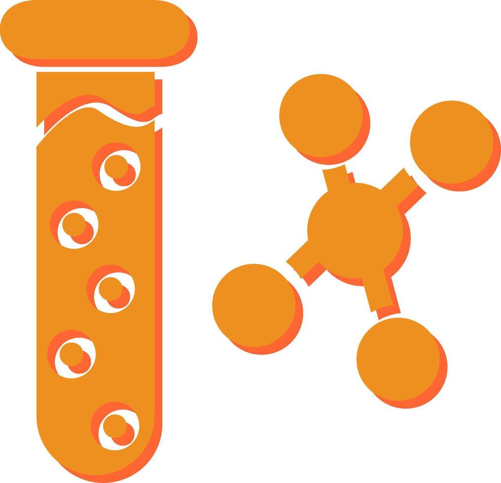 ícone de vetor de química