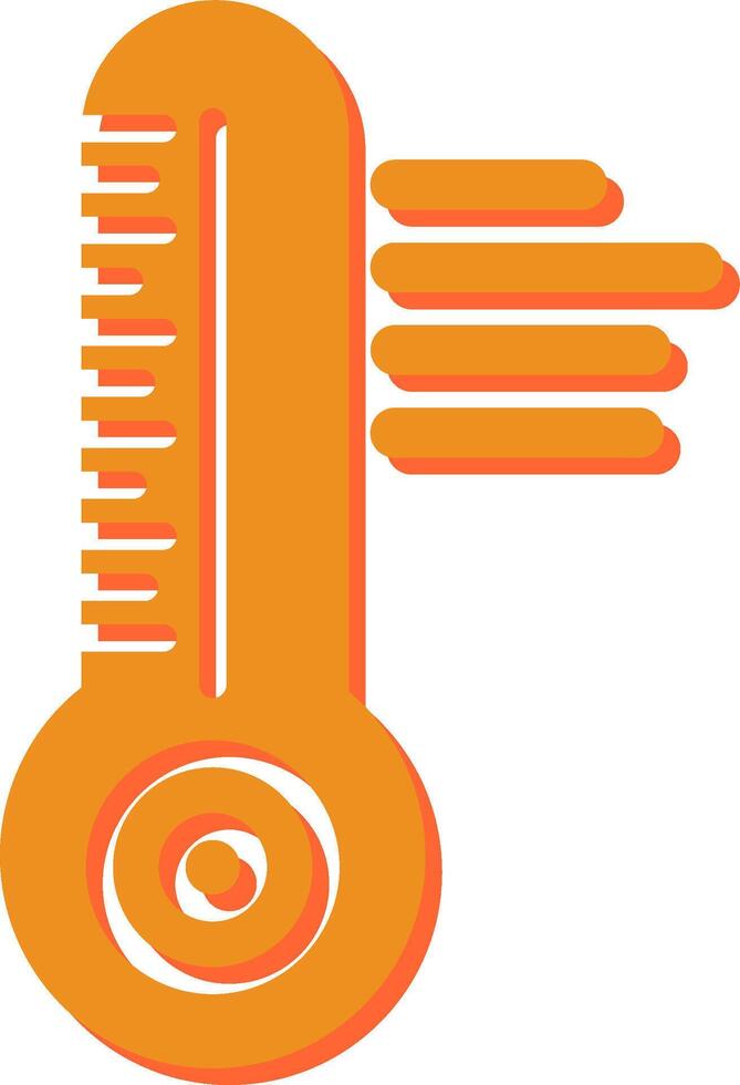 ícone de vetor de temperatura