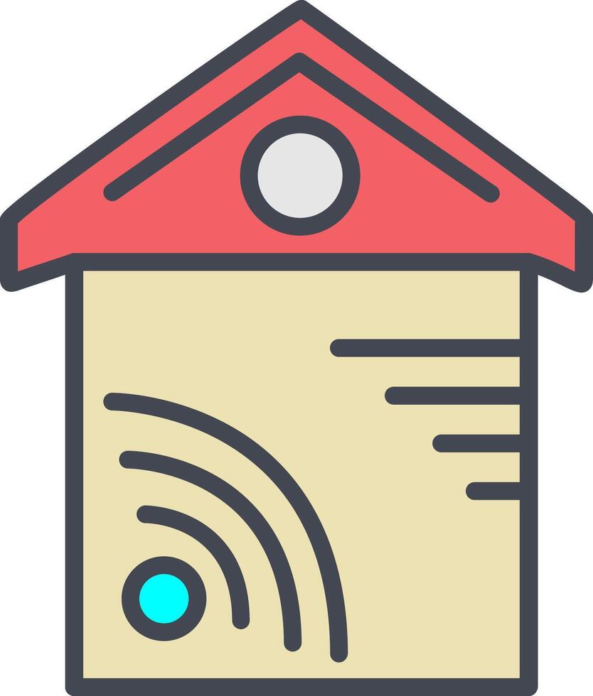 casa Wi-fi vetor ícone