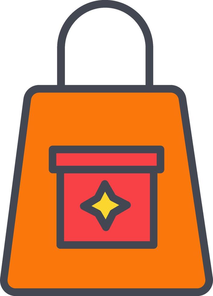 ícone de vetor de bagagem duty free