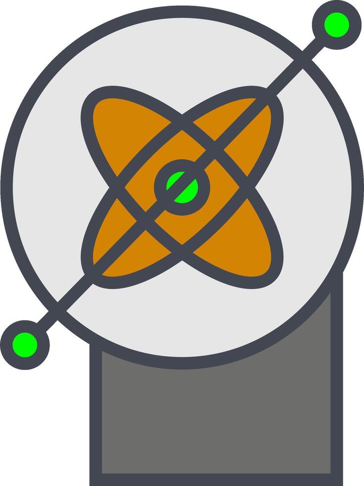 ícone de vetor de giroscópio