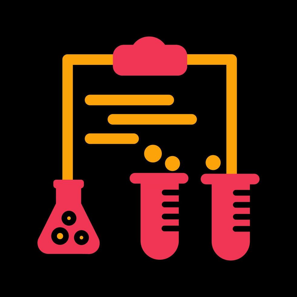 ícone de vetor de experimento