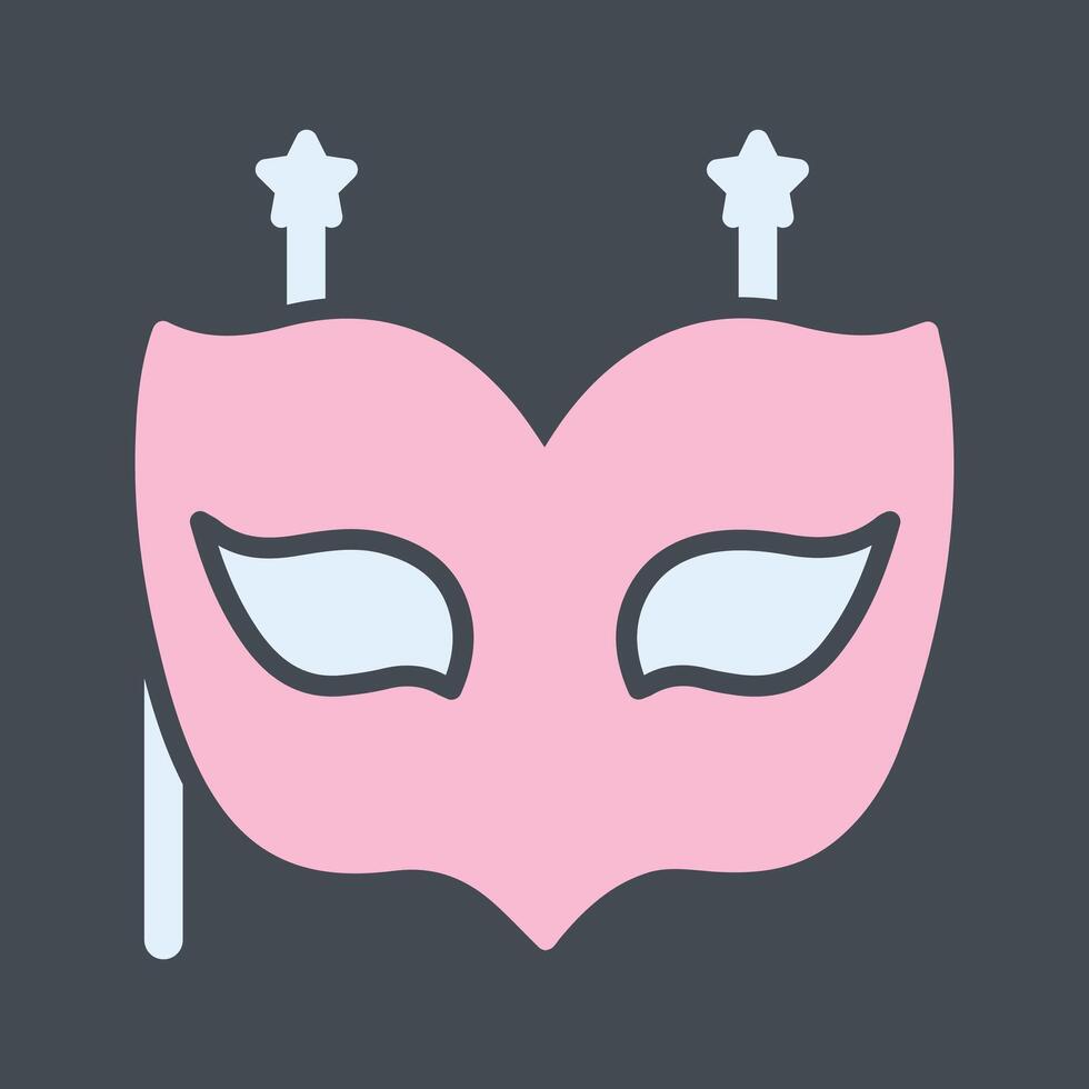 ícone de vetor de máscara