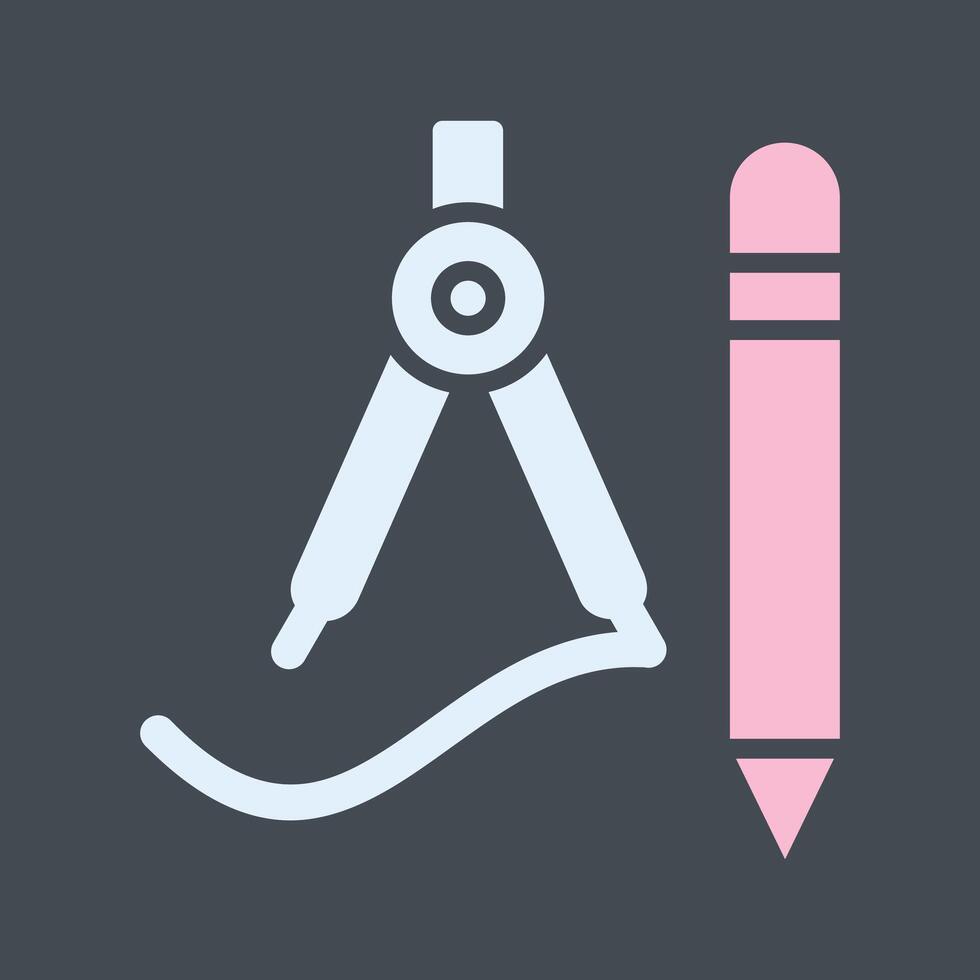 ícone de vetor de ferramentas de desenho