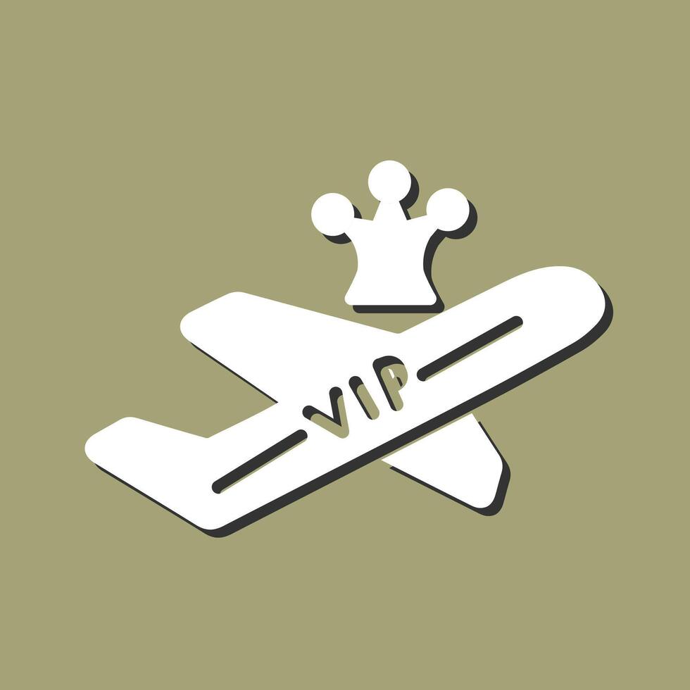 ícone de vetor de passageiro vip
