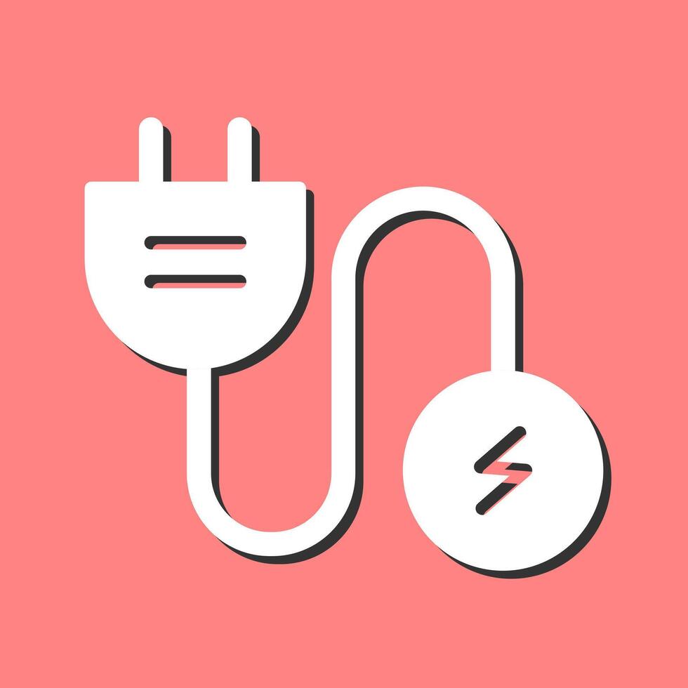 ícone de vetor de corrente elétrica