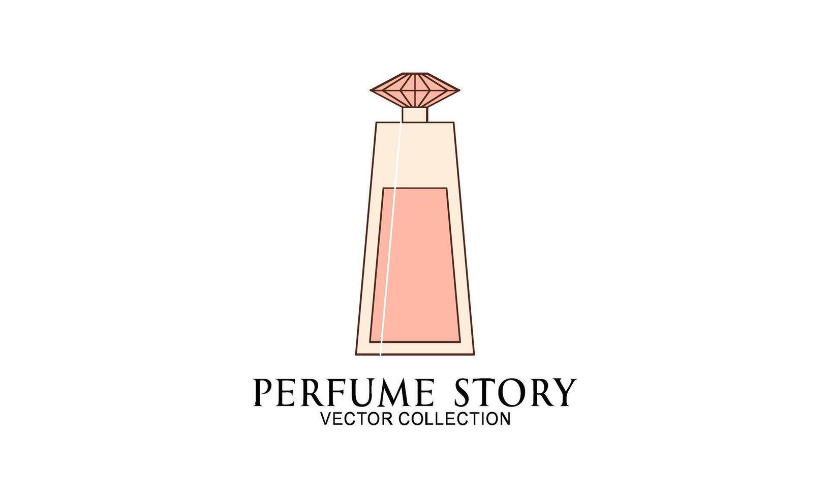 clássico perfume ouro garrafa ilustração. glamour fragrância isolado ícone vetor