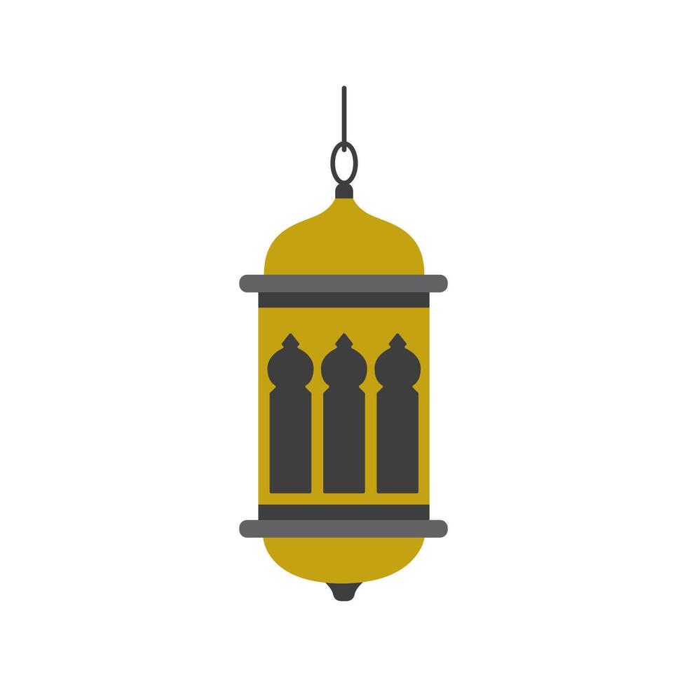 vetor islâmico lanterna do mão desenhado Ramadã ilustração coleção