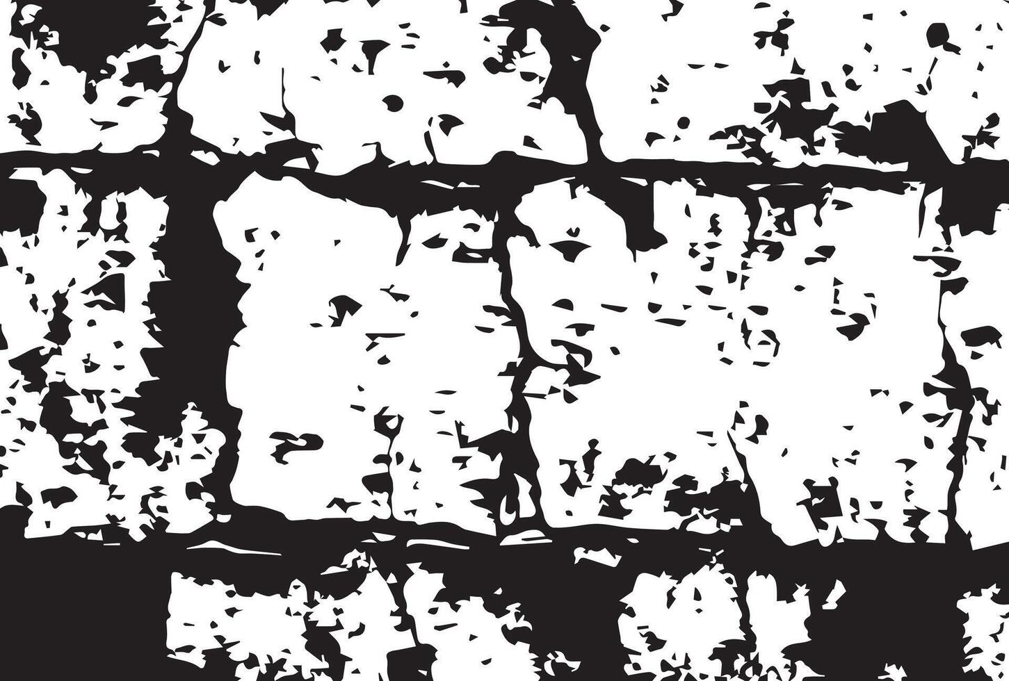 Preto e branco bétula latido grunge textura fundo. vetor