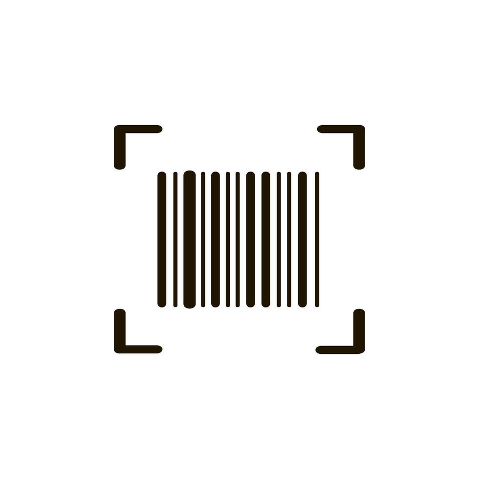 Barra código Varredura rabisco ícone. vetor ilustração para marketing e eletrônico comércio.