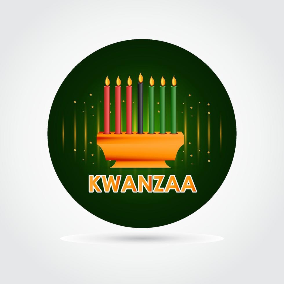 kwanzaa comemora design vetor