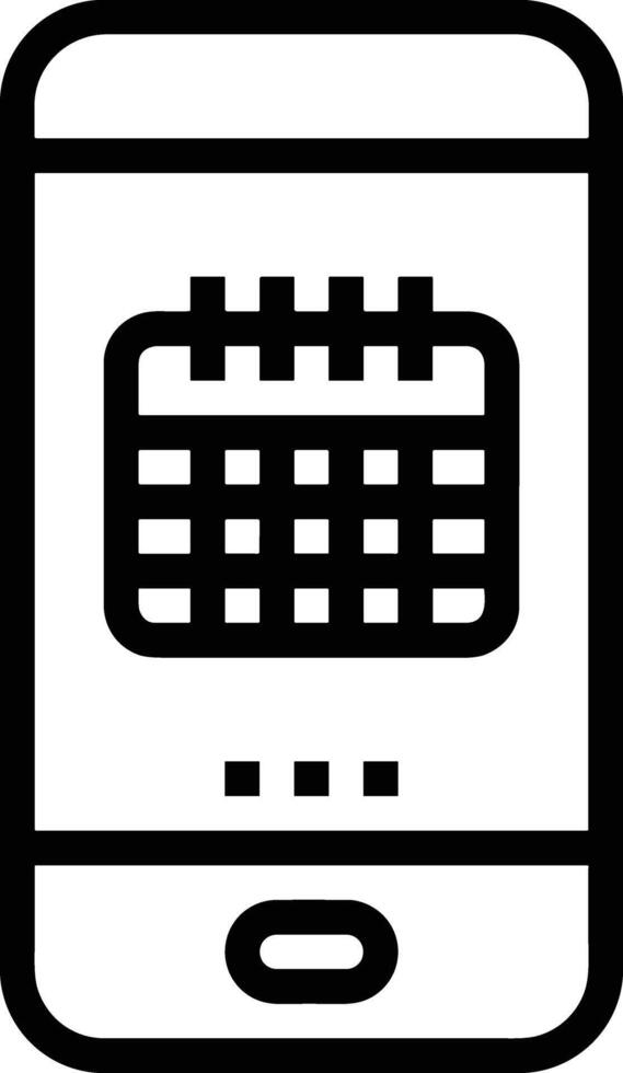 calendário ícone símbolo vetor imagem