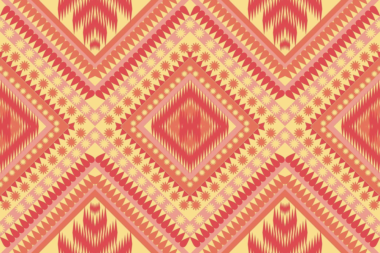 desatado tecido padrão, abstrato geométrico triângulo onda ziguezague ikat tribal. índigo branco para impressão têxteis, tapetes, tecidos. vetor