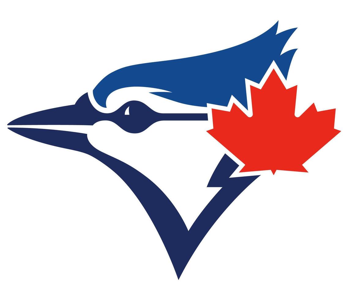 logotipo do a Toronto azul gaios principal liga beisebol equipe vetor