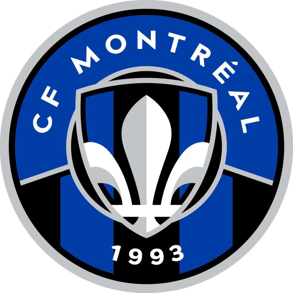 logotipo do a Montreal principal liga futebol futebol equipe vetor