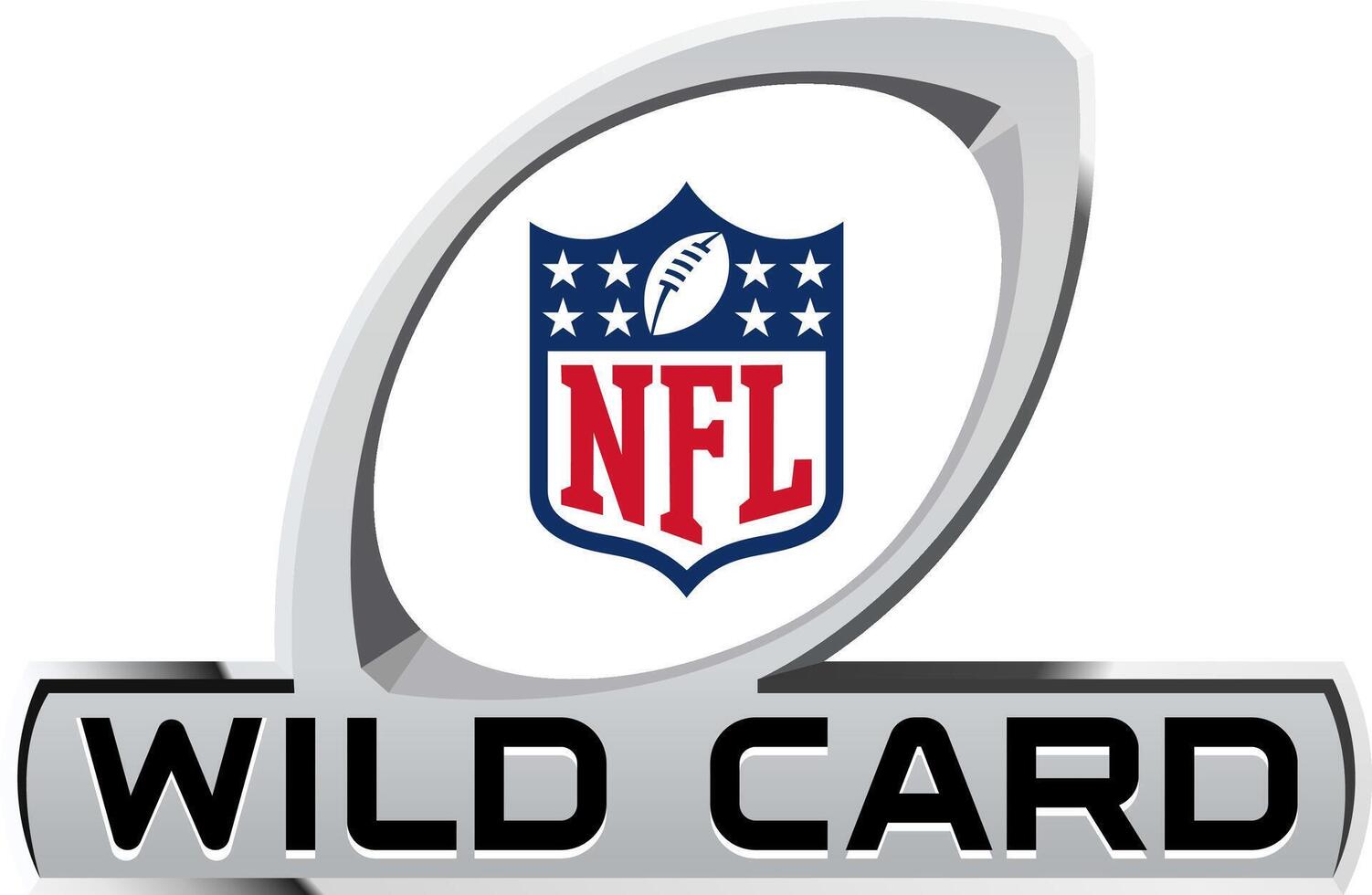 logotipo do a nacional futebol liga selvagem cartão vetor