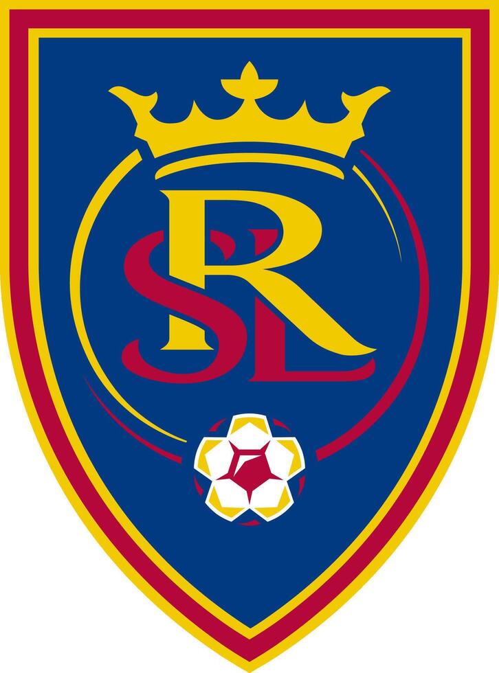 logotipo do a real sal lago principal liga futebol futebol equipe vetor
