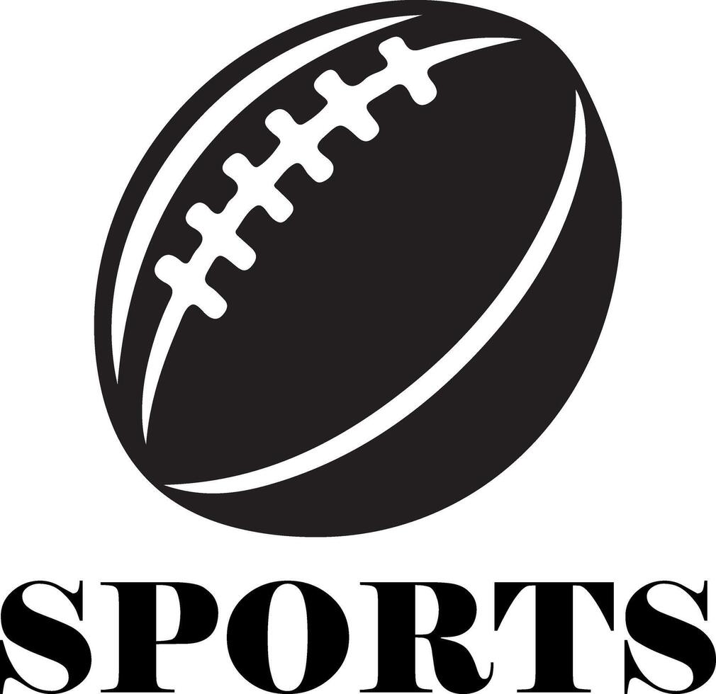 esporte logotipo vetor Preto cor 32