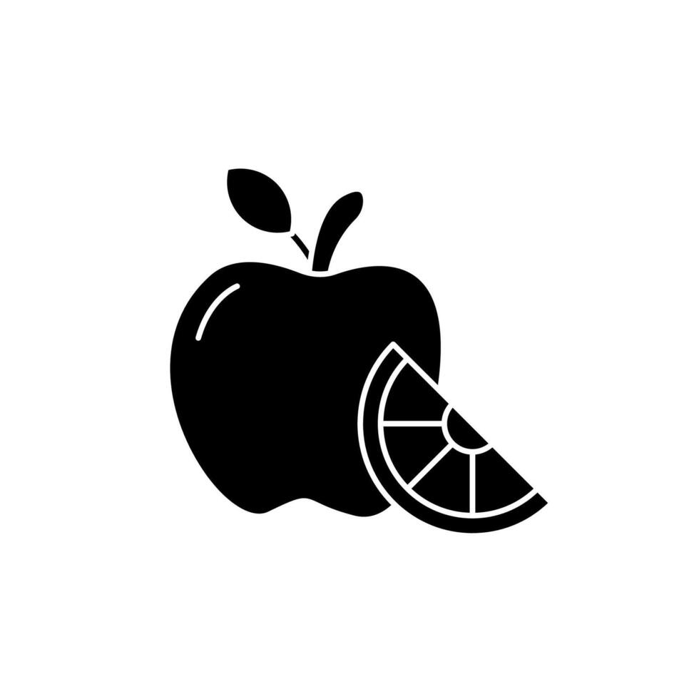 frutas conceito linha ícone. simples elemento ilustração. frutas conceito esboço símbolo Projeto. vetor