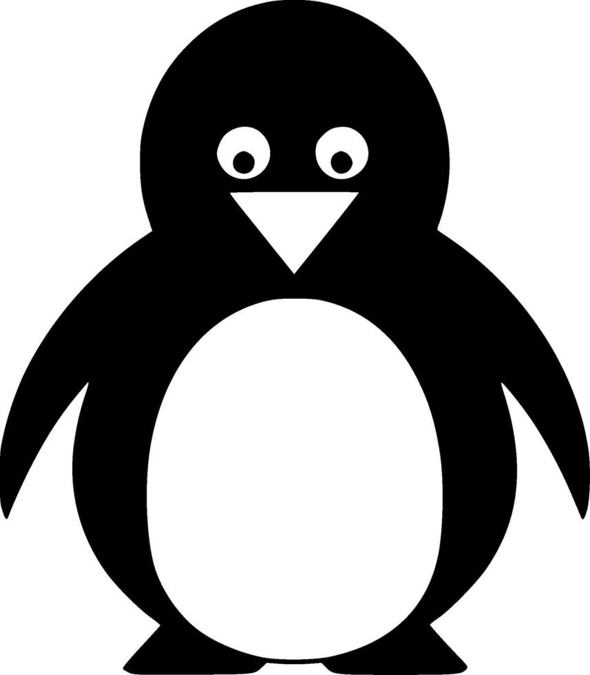 pinguim - Alto qualidade vetor logotipo - vetor ilustração ideal para camiseta gráfico