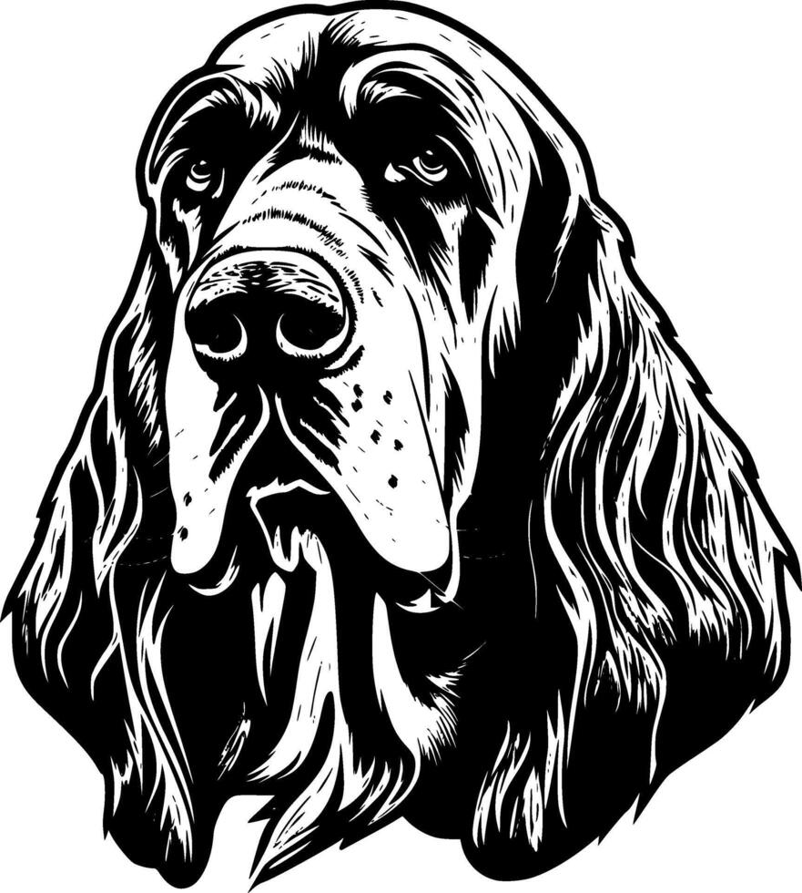 cão de caça - Alto qualidade vetor logotipo - vetor ilustração ideal para camiseta gráfico
