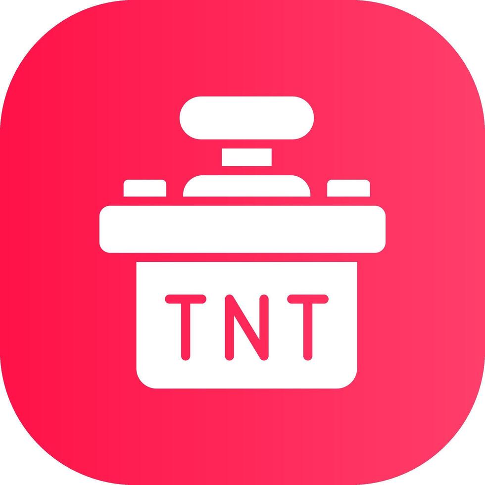 design de ícone criativo tnt vetor