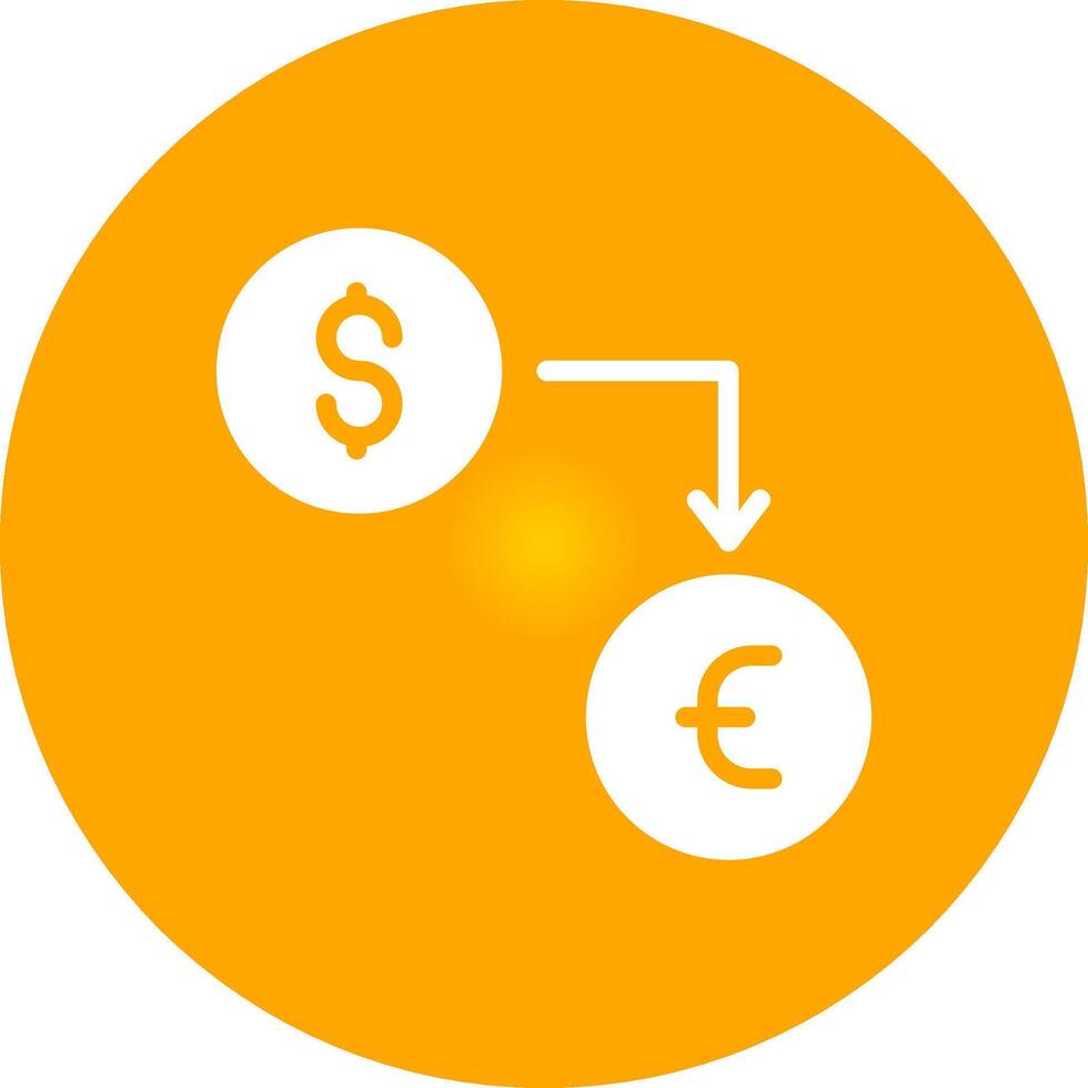 moeda troca criativo ícone Projeto vetor