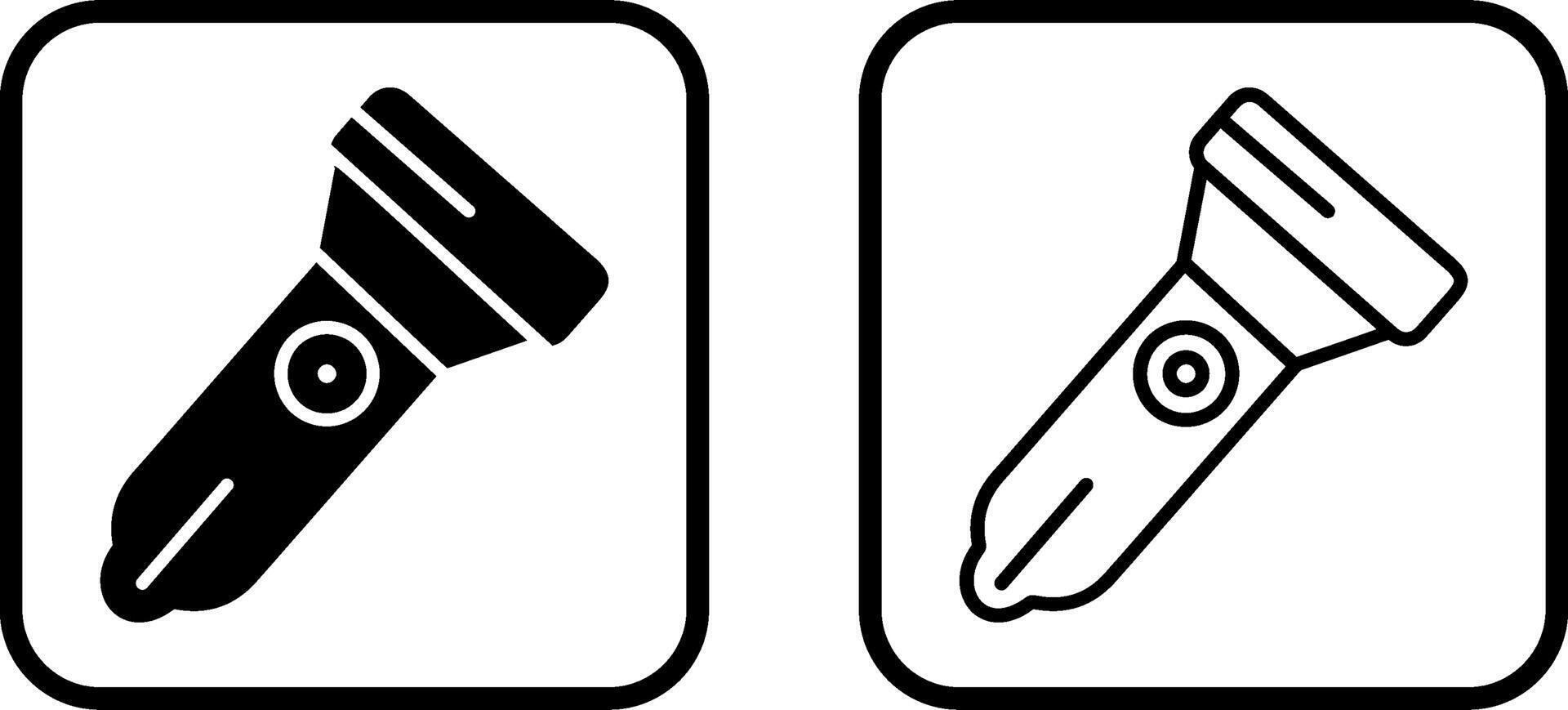 ícone de vetor de lanterna