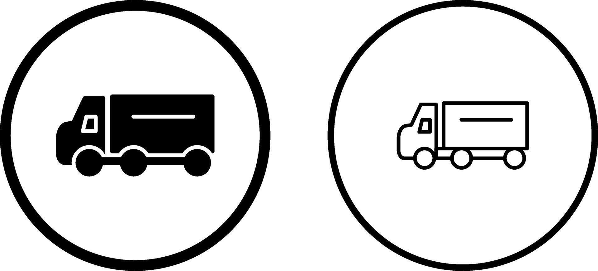 ícone de vetor de caminhão