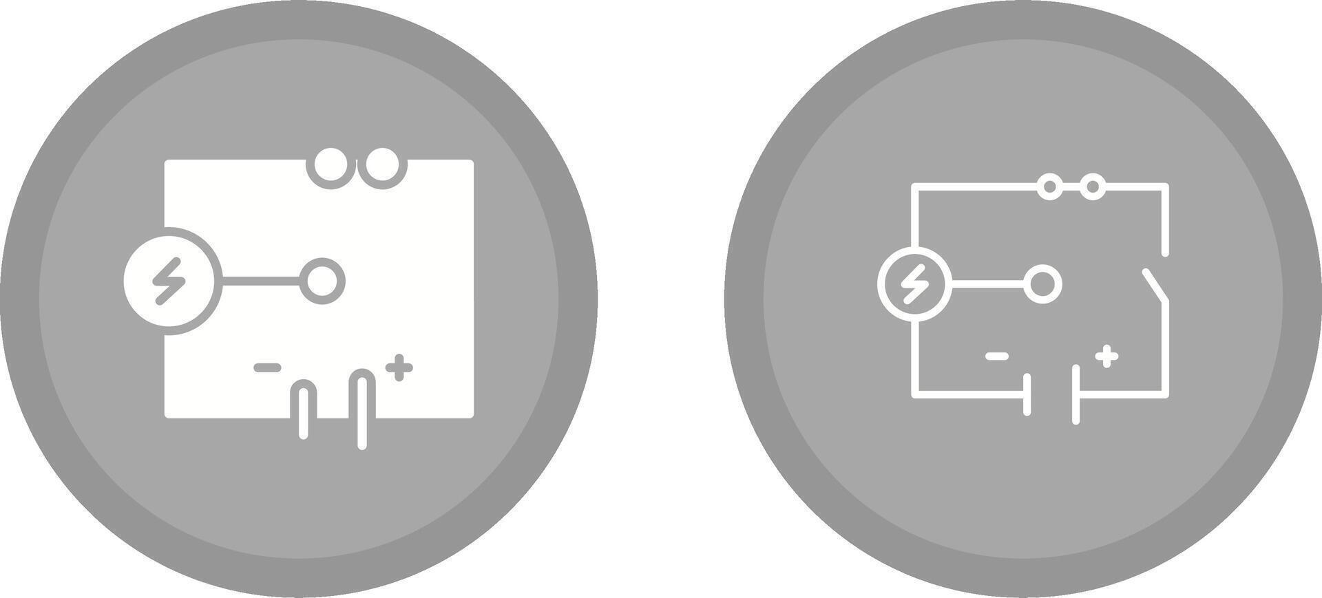 ícone de vetor de circuito elétrico