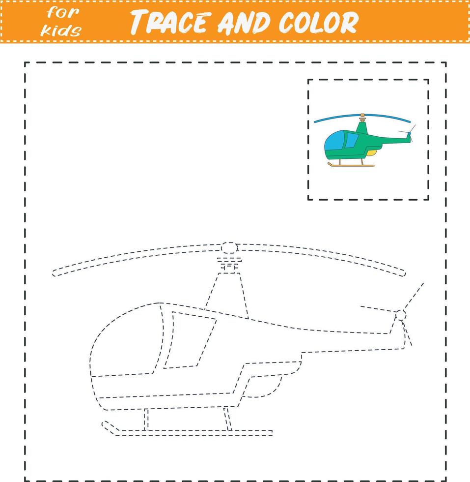 desenhado à mão vestígio e cor carros e veículos vetor