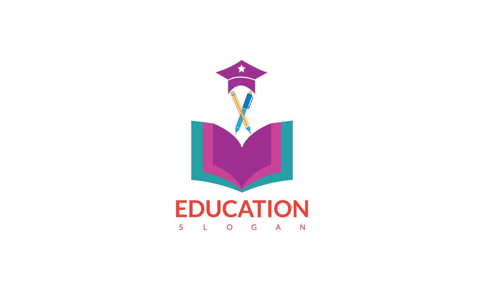 simples logotipo do livro com moderno conceito. isto logotipo ideal para biblioteca, livraria, leitor comunidade, publicação empresa, etc. vetor ilustração