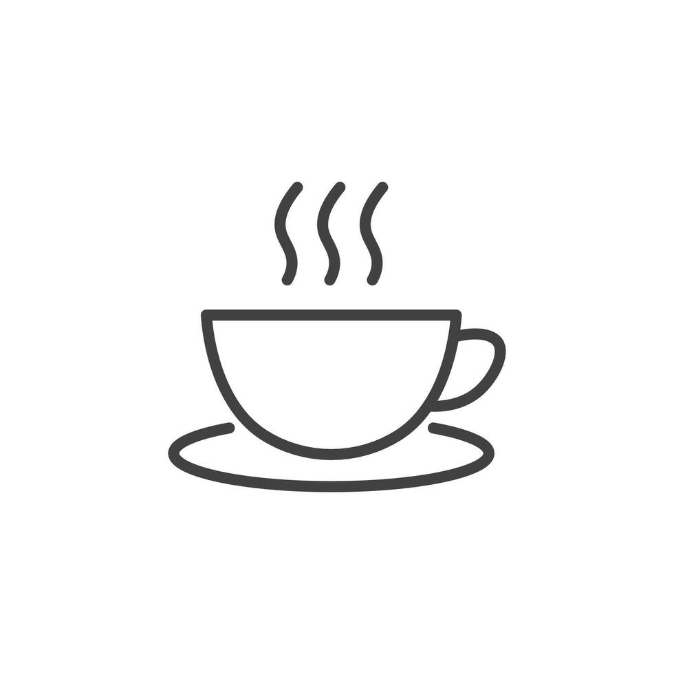 ícone de xícara de café vetor