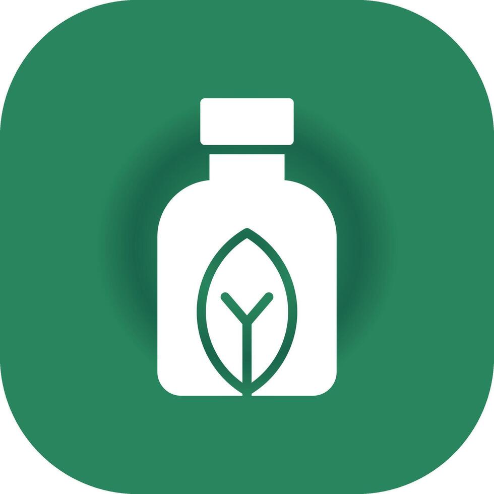 biodegradável criativo ícone Projeto vetor