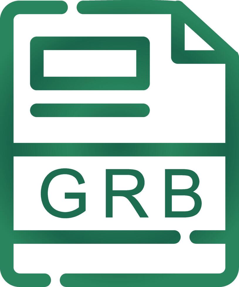 grb criativo ícone Projeto vetor