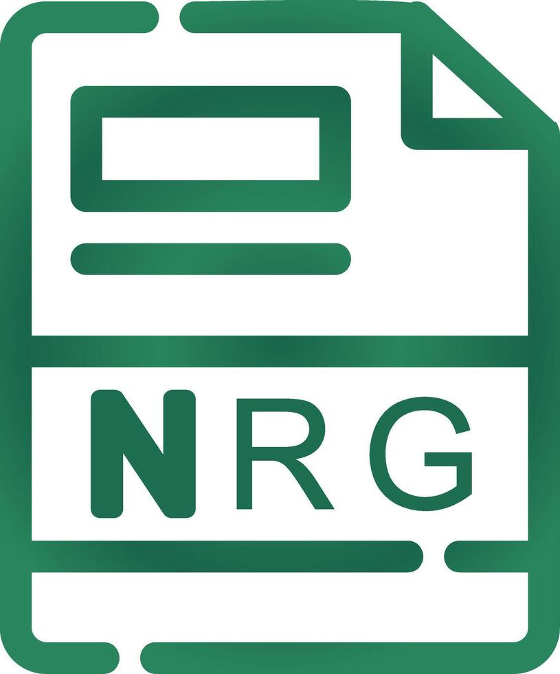 nrg criativo ícone Projeto vetor