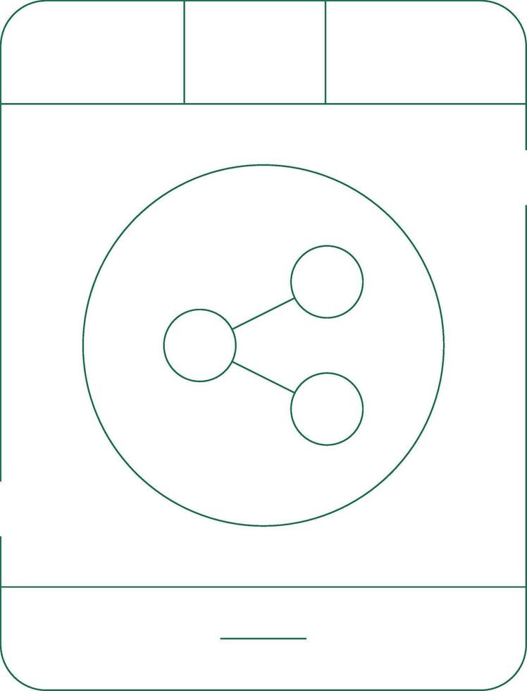 design de ícone criativo de comunicação vetor