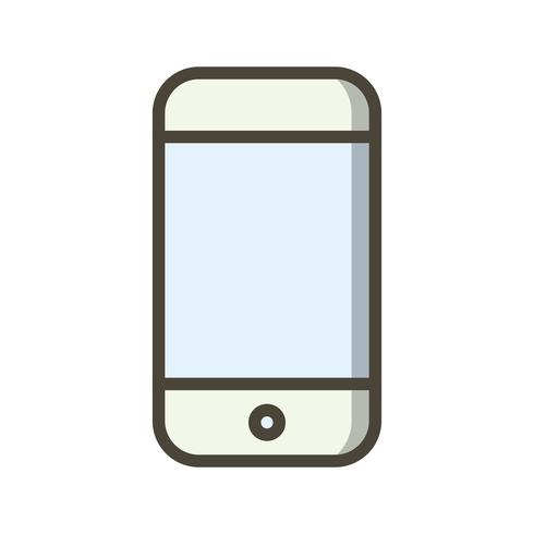 Ilustração em vetor ícone celular telefone