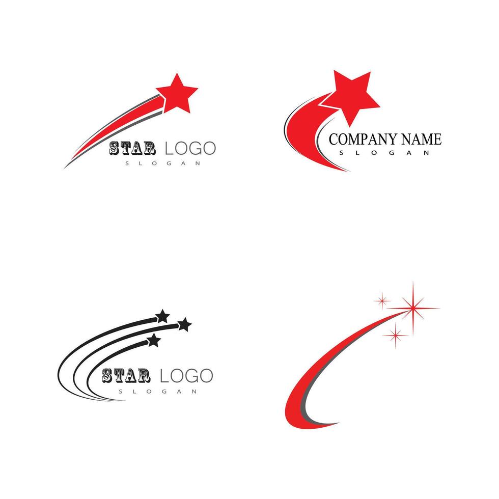 Estrela logotipo vetor modelo elemento símbolo Projeto