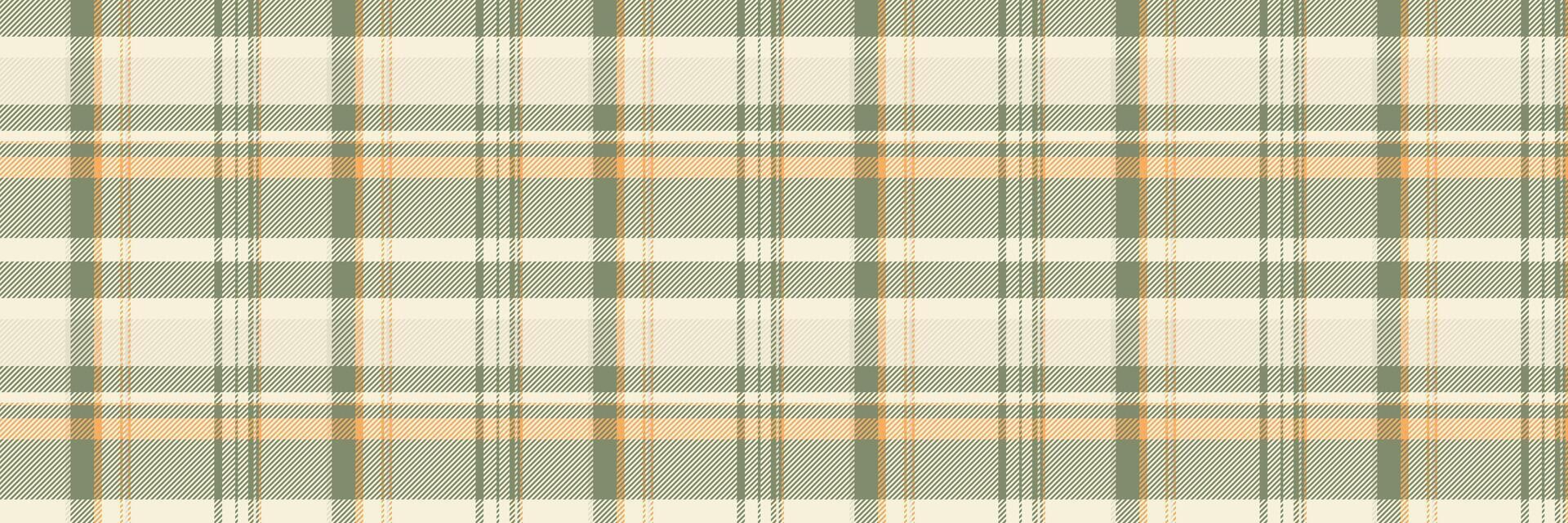 rendilhado xadrez tartan verificar, Irlanda têxtil textura vetor. arte tecido desatado padronizar fundo dentro bege e pastel cores. vetor