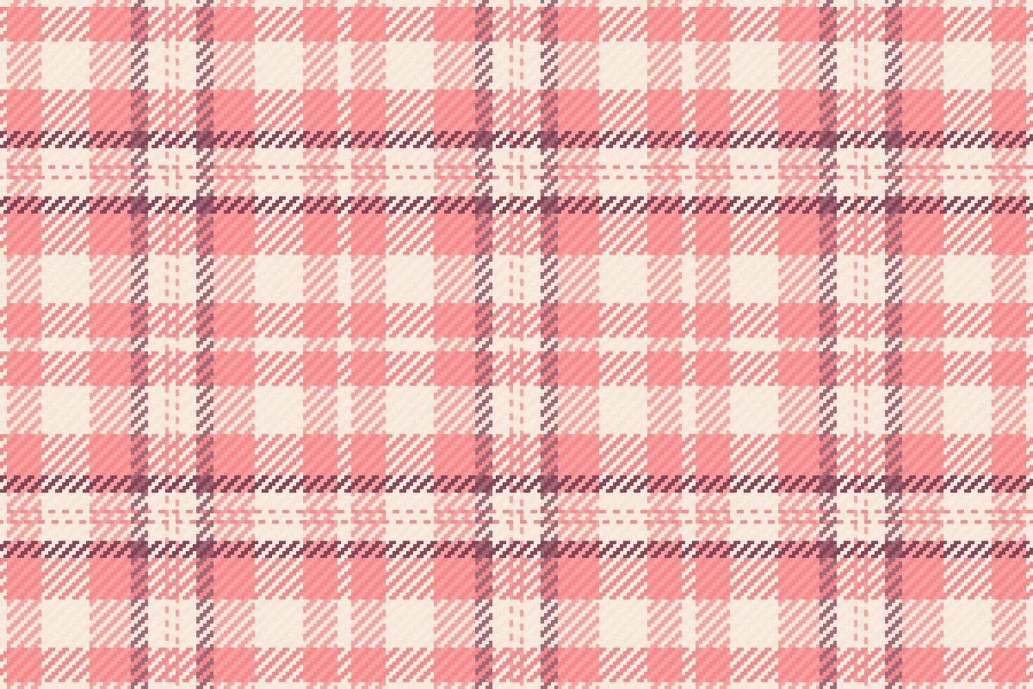 xadrez têxtil fundo do padronizar tecido textura com uma vetor desatado tartan verificar.