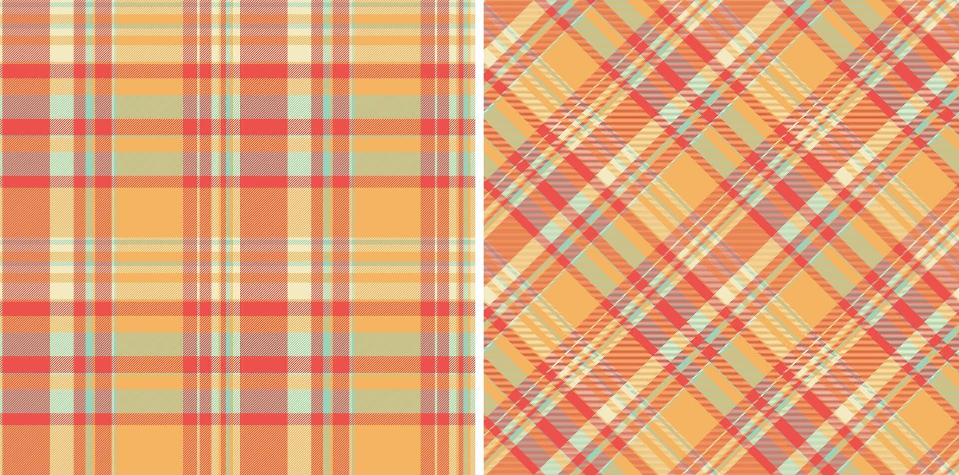 desatado textura tecido do xadrez fundo vetor com uma Verifica padronizar tartan têxtil. conjunto dentro feliz cores para página de recados disposição Ideias.